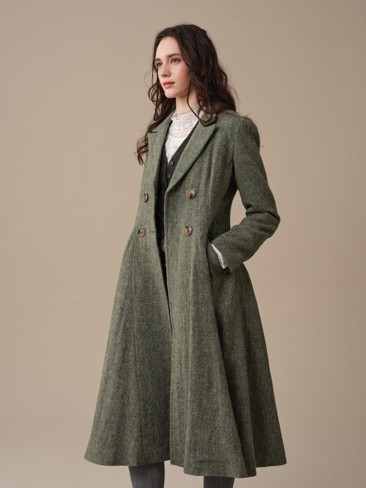 The Roman Holiday 17 | 100% wool classic coat